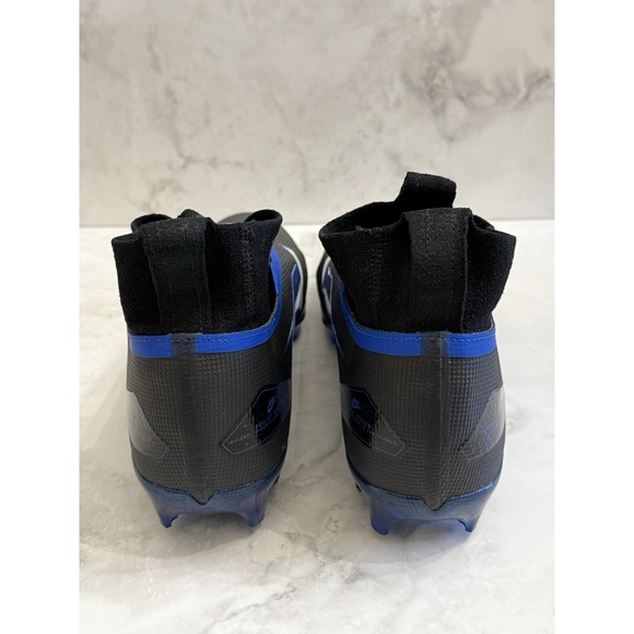 Nike Alpha Menace Elite 3 Football Cleats Black Royal Blue Men\'s Size 11 US main image 2